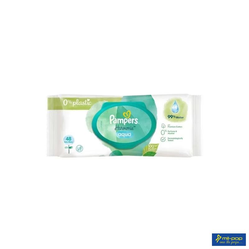 PAMPERS VL. MARAMICE HARMONIE AQUA PLASTIC 48PCS