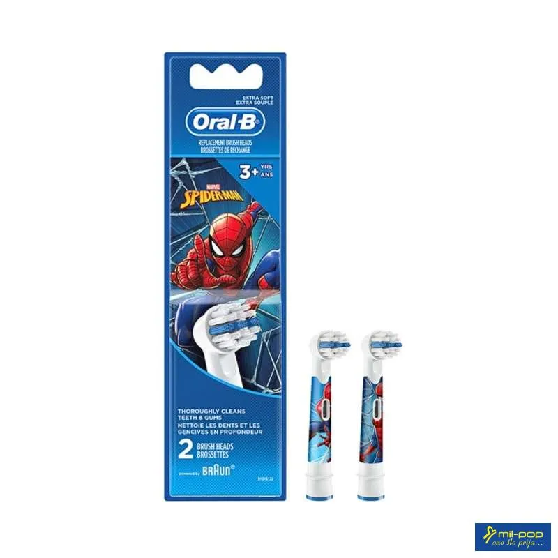 ORAL-B KIDS/ZAMJENSKE GLAVE ZA ELEKTRIČNU ČETKICU 