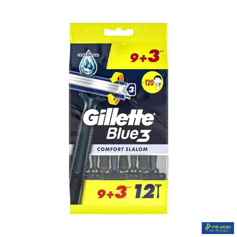 GILLETTE BLUE 3 COMFORT SLALOM 9+3 