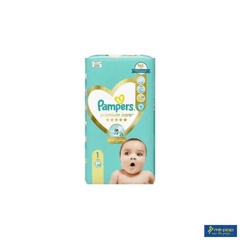 PAMPERS PELENE PREMIUM VPM 1 50KOM 