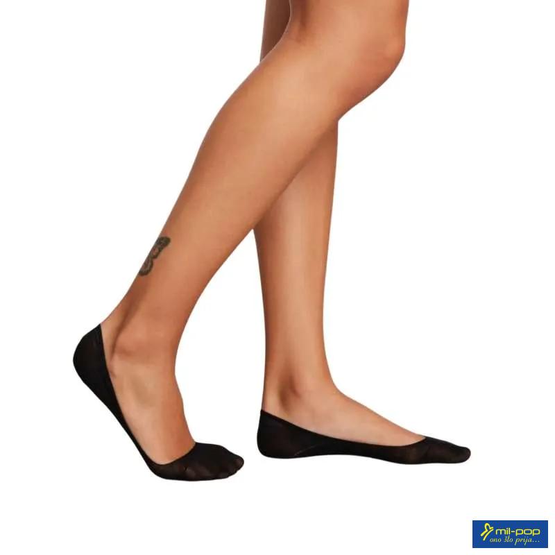 CAR.FILODORO SOLETTA BALLERINA COTONE G114891DB 3P NERO 39/42