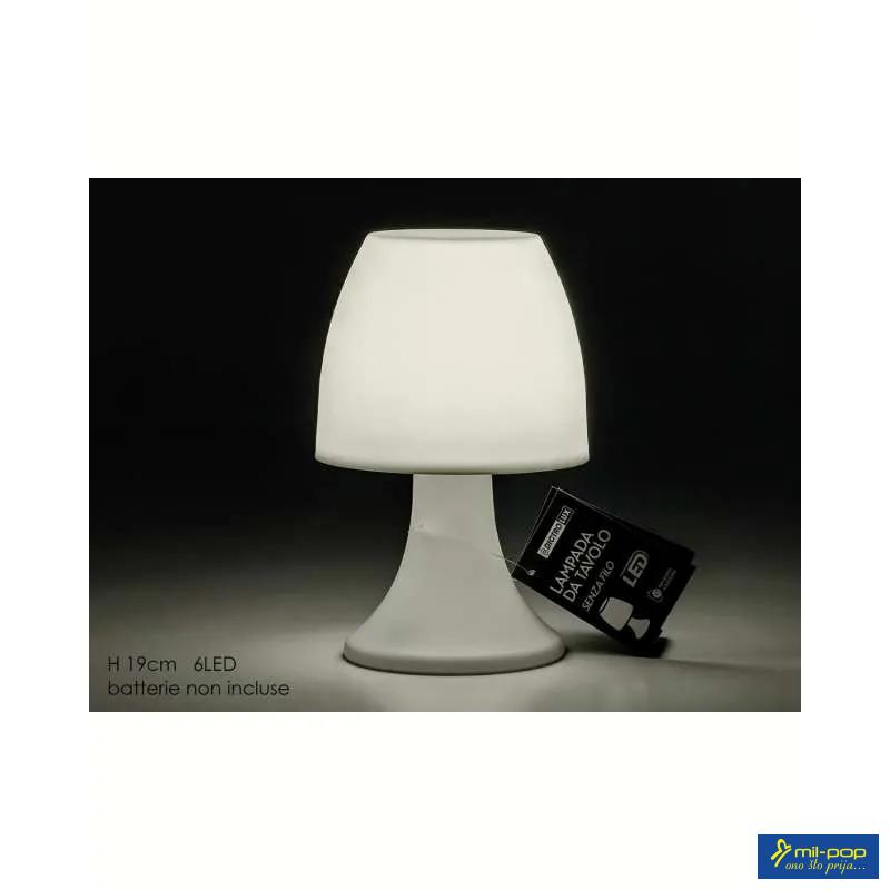 GENERAL TRADE STONA LAMPA N19CM BIJELA 
