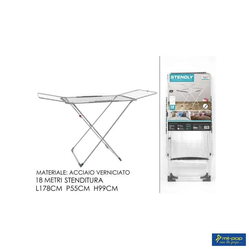 STENDLY SUŠILICA ZA VEŠ 18M 178X55X99CM 