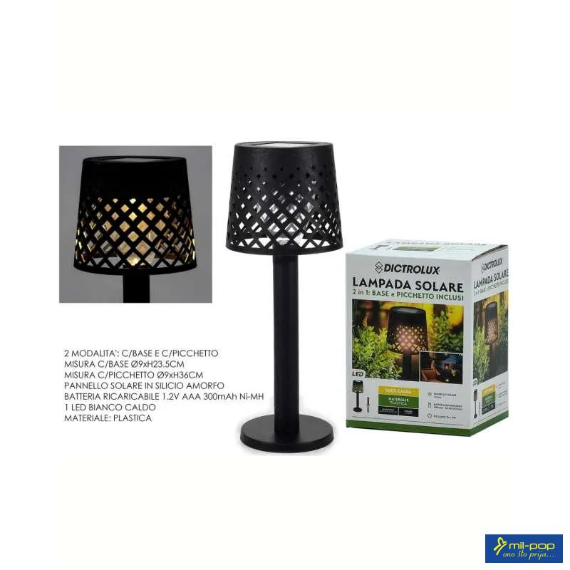 GENERAL TRADE SOLARNA LAMPA 2U1 