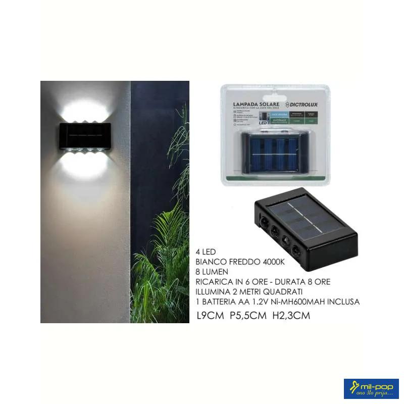 GENERAL TRADE ZIDNA SOLARNA LAMPA 4000K 