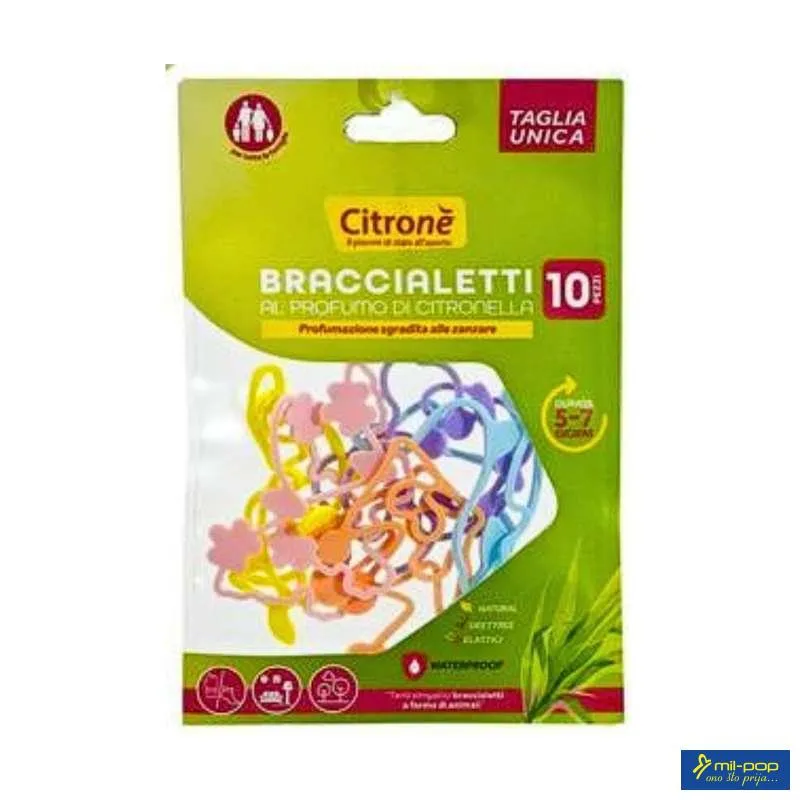 CITRONE SET 10 DJECIJIH NARUKVICA 10KOM 
