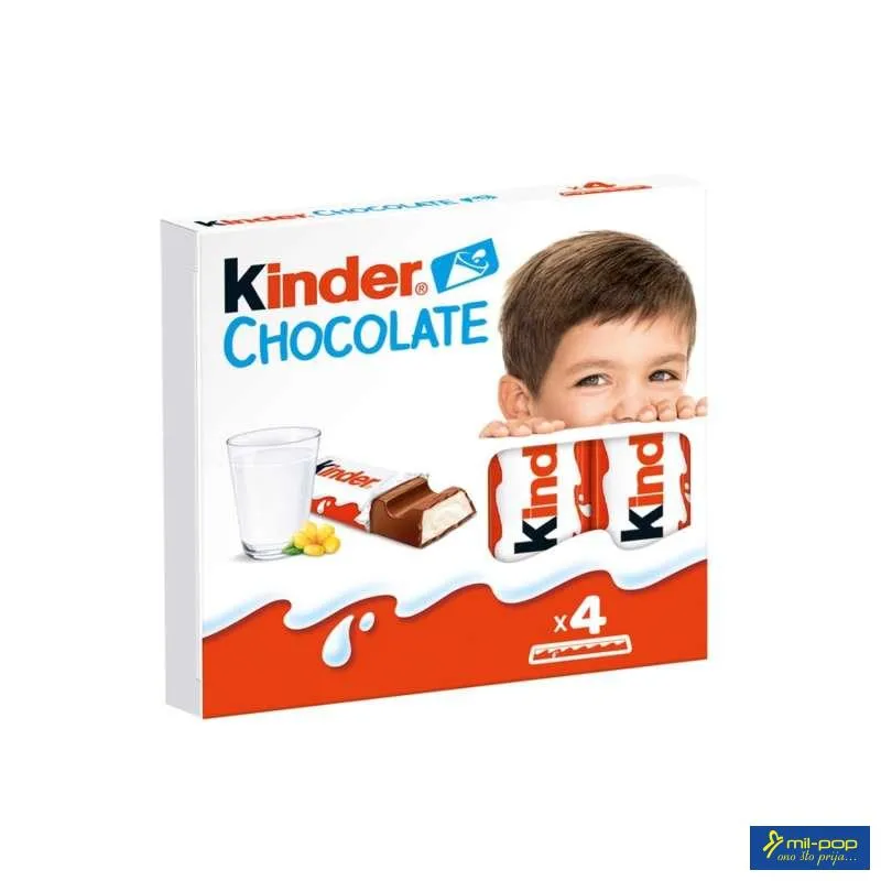 KINDER CHOCOLATE 50G T4X20X8 