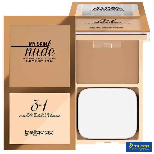 BELLA OGGI PUDER KAMENI SPF 25 MY SKIN NUDE 03