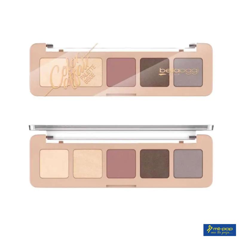 BELLA PALETA SJENKA ZA OCI 8/1 01 NUDE GLAM