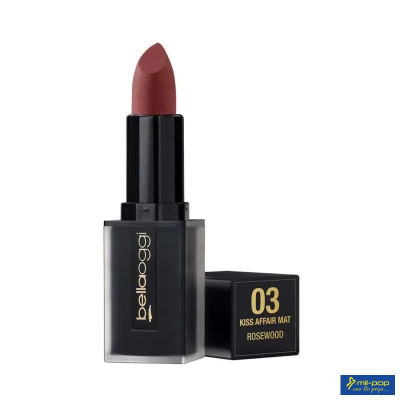BELLAOGGI RUŽ KISS AFFAIR MATTE ROSEWOOD 03 