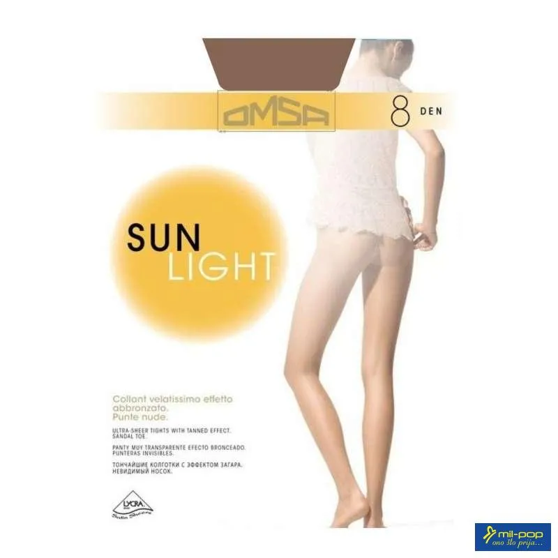 OMSA ČARAPE SUN LIGHT 094 8 DEN 