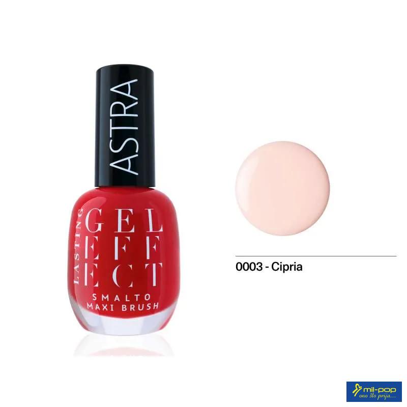 ASTRA LAK ZA NOKTE LASTING GEL EFFECT CIPRIA 03