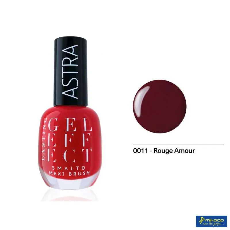 ASTRA LAK ZA NOKTE LASTING GEL EFFECT ROUGE AMOR 11