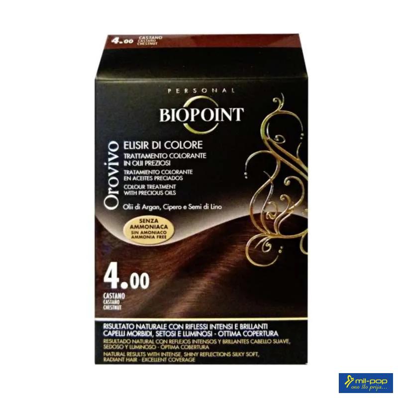BIOPOINT OROVIVO FARBA ZA KOSU 4.00 