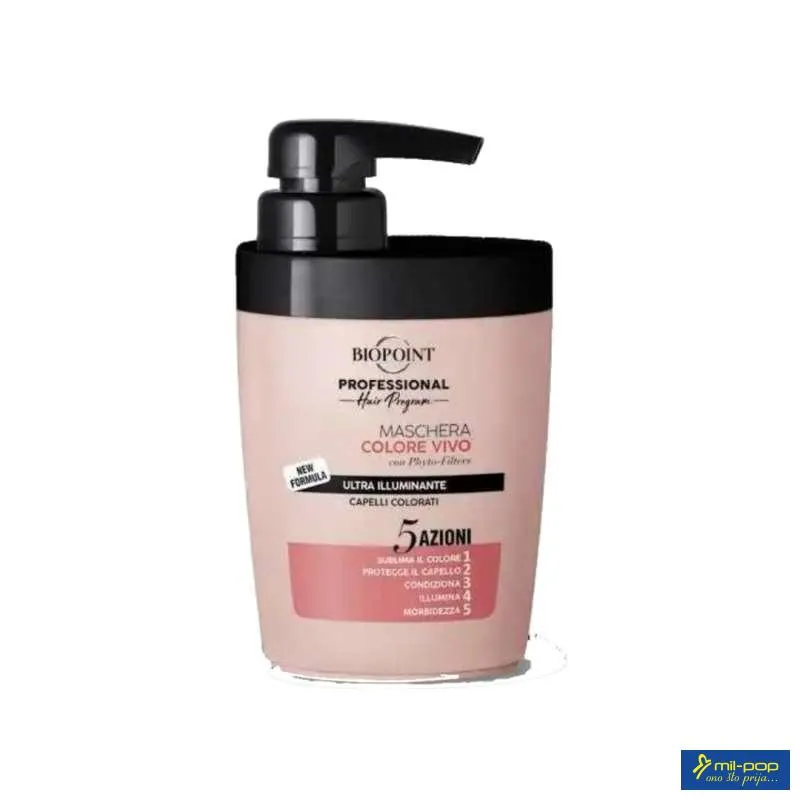 BIOPOINT PROF.MASKA ZA KOSU COLORE VIVO 300ML