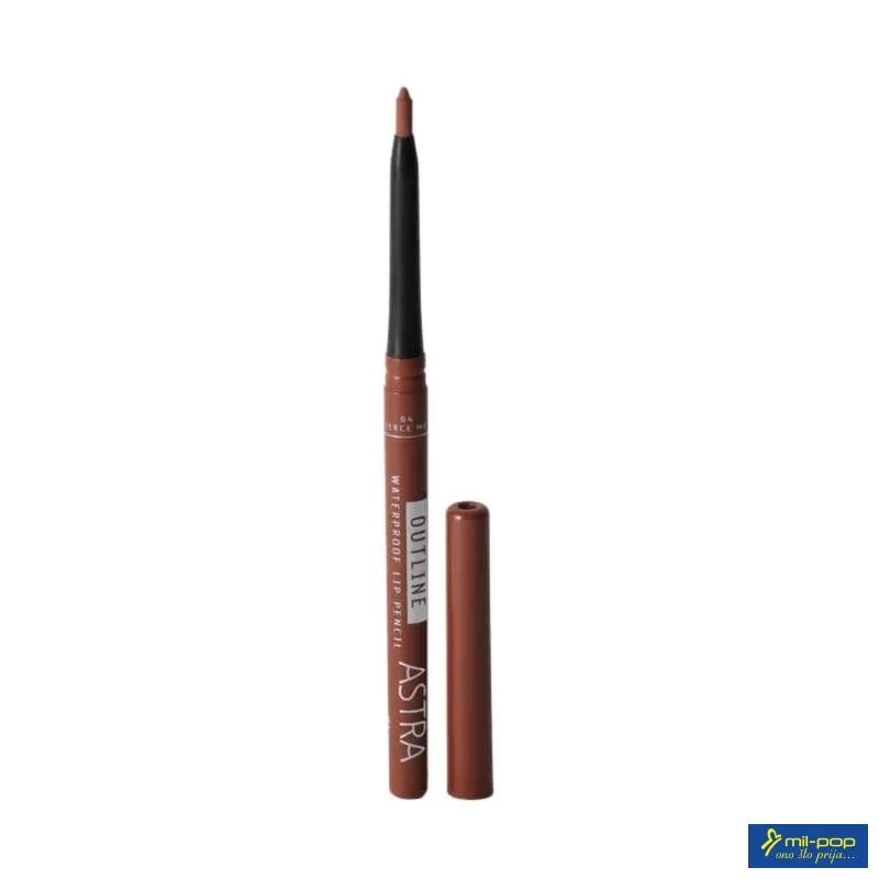 ASTRA OLOVKA ZA USNE OUTLINE WATERPROOF 04 