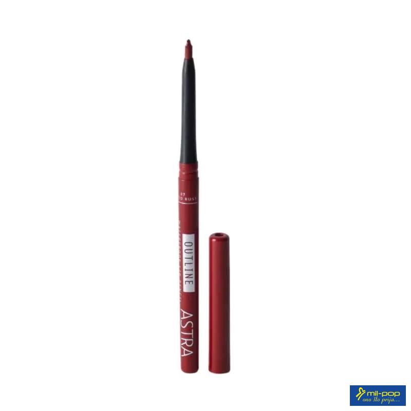 ASTRA OLOVKA ZA USNE OUTLINE WATERPROOF 07 