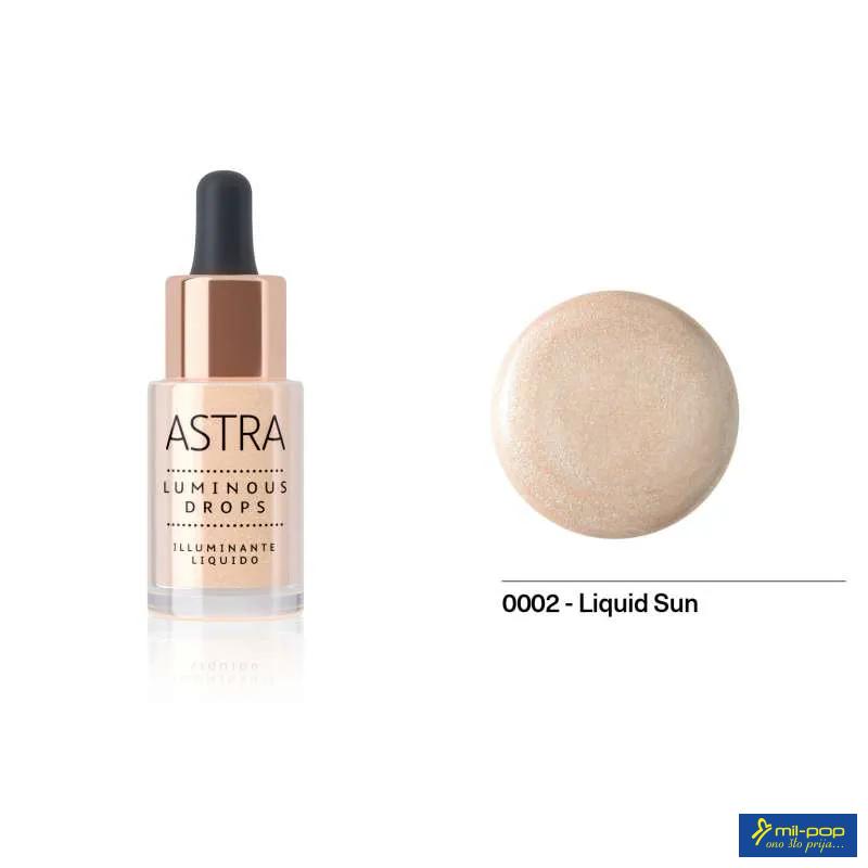 ASTRA HIGHLIGHTER LUMINOUS DROPS LIQUID SUN 02 