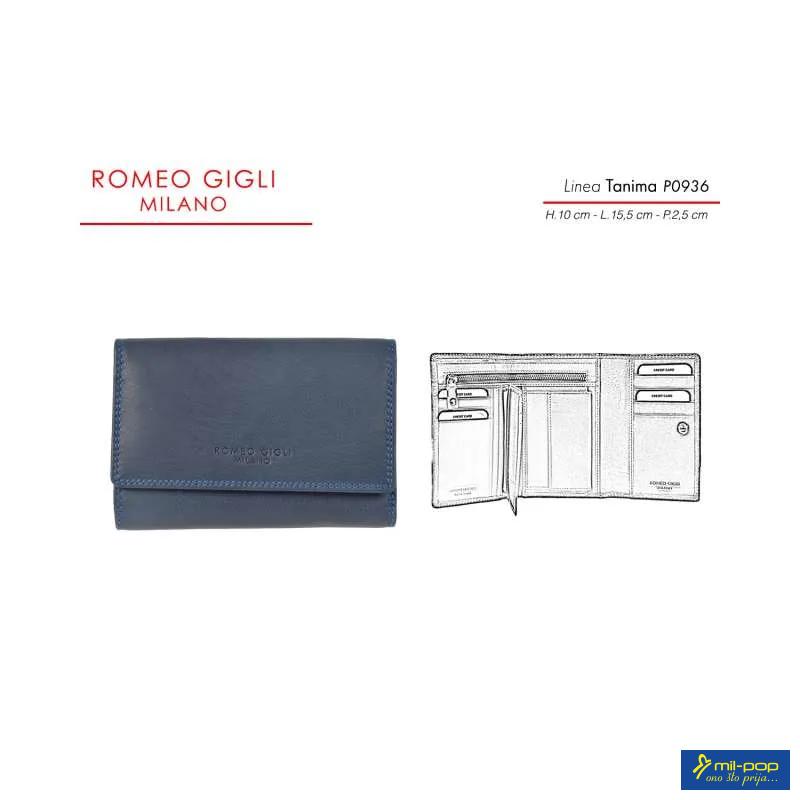 NOVCANIK TANIMA DONNA PELLE RG MILANO P0936 BLU 2023
