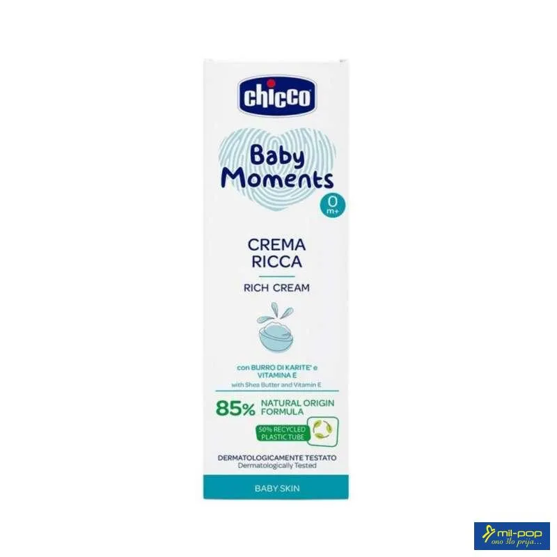 CHICCO KREMA HRANLJIVA BABY M. 100ML