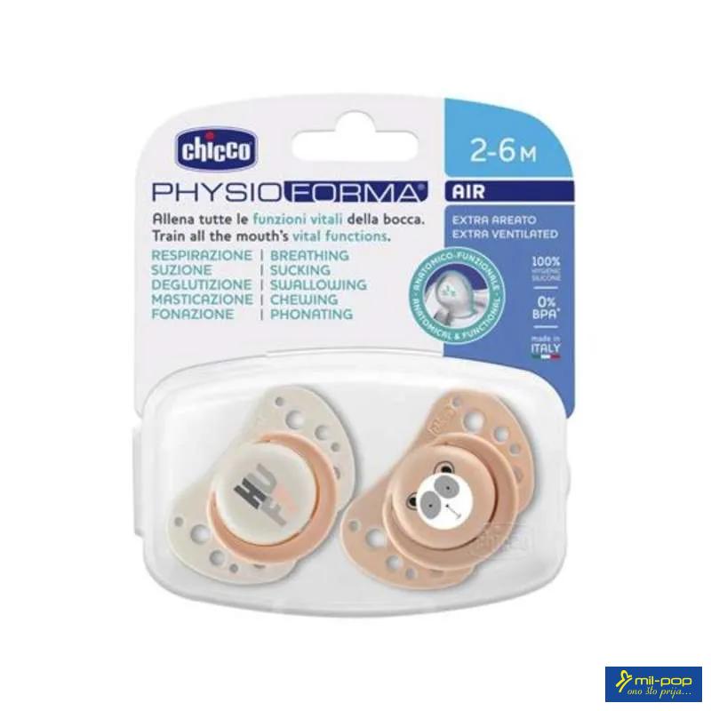 VARALICA SILIKON 2-6M+2/1 PINK PHYSIO AIR 