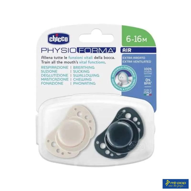 VARALICA SILIKON 6-16M+2/1 PLAVA/BIJELA PHYSIO AIR 