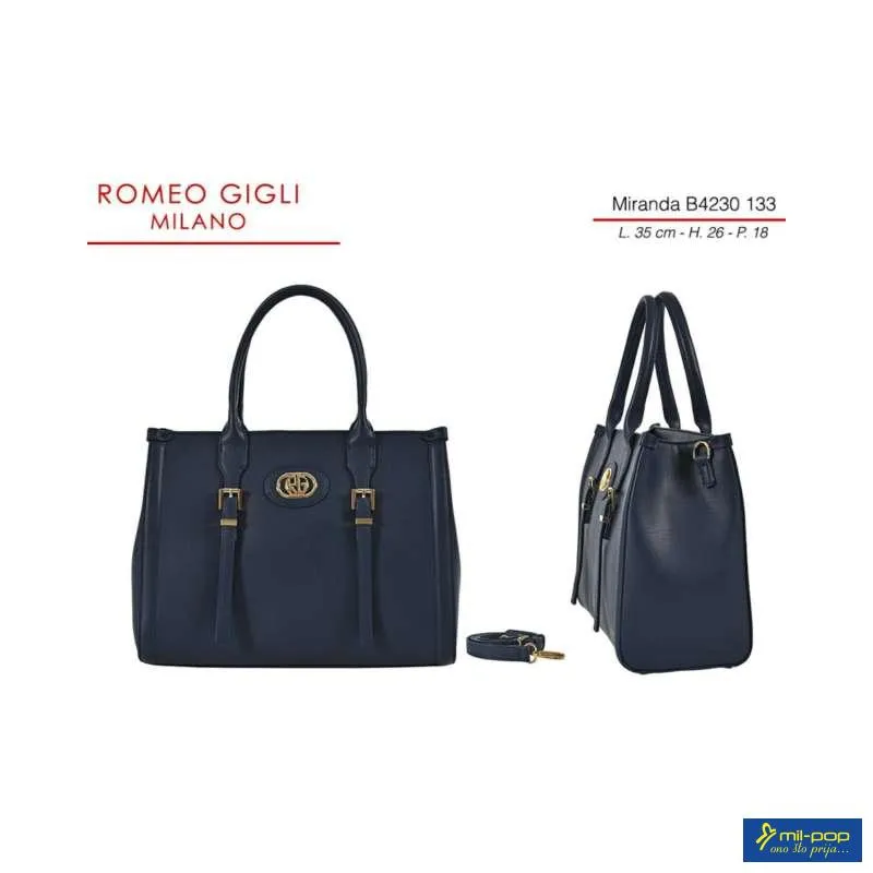 TORBA Z.MIRANDA RG MILANO B4230 BLU 