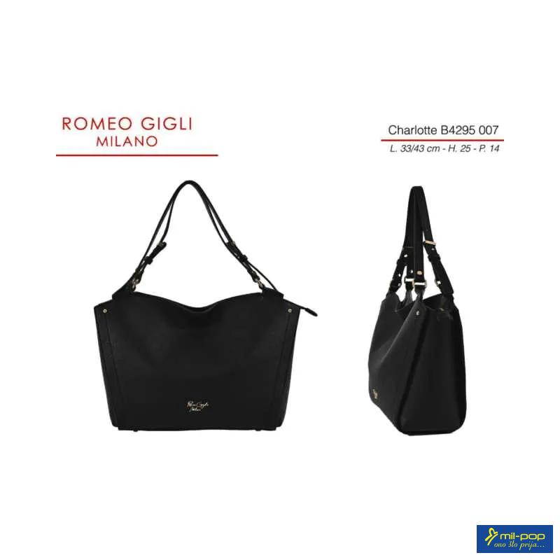 CHARLOTTE TORBA Z. RG MILANO B4295 NERO 