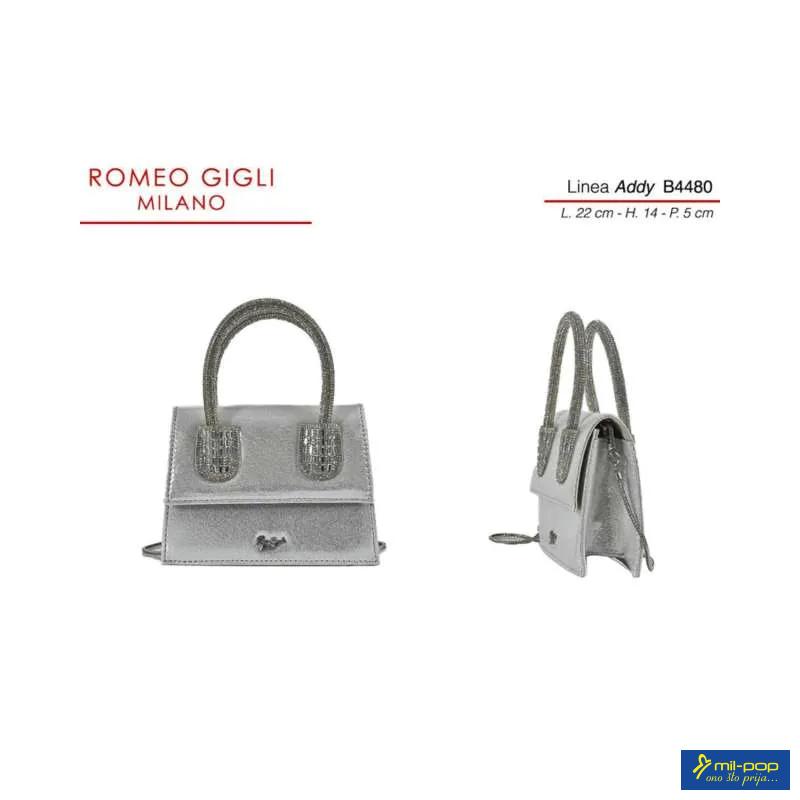 TORBA ADDY ELEGANTE RG MILANO B4480 ARGEN 