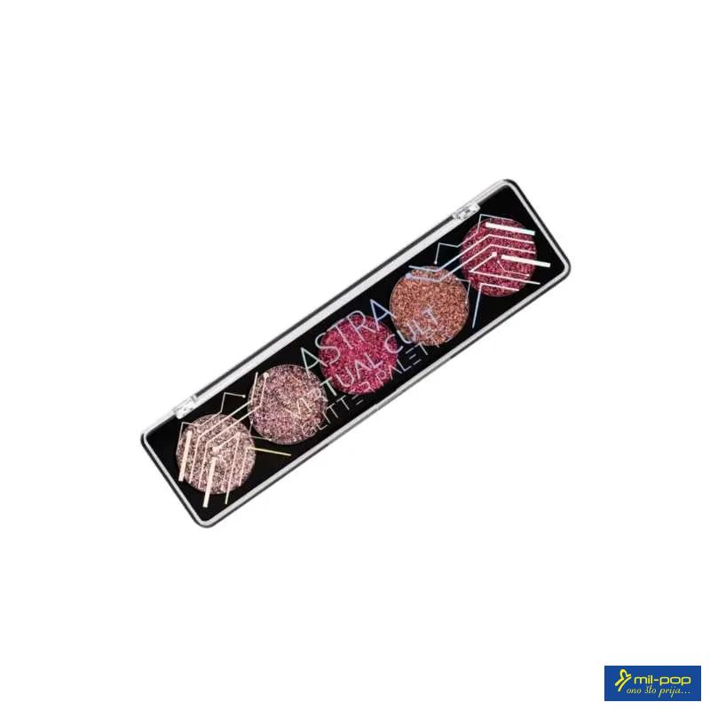 ASTRA PALETA SJENKI VIRTUAL CULT GLITTER PINK METAMORPHOSIS 02