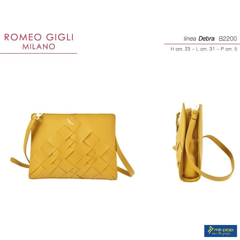 TORBA Z. DEBRA GIALLO RG MILANO 
