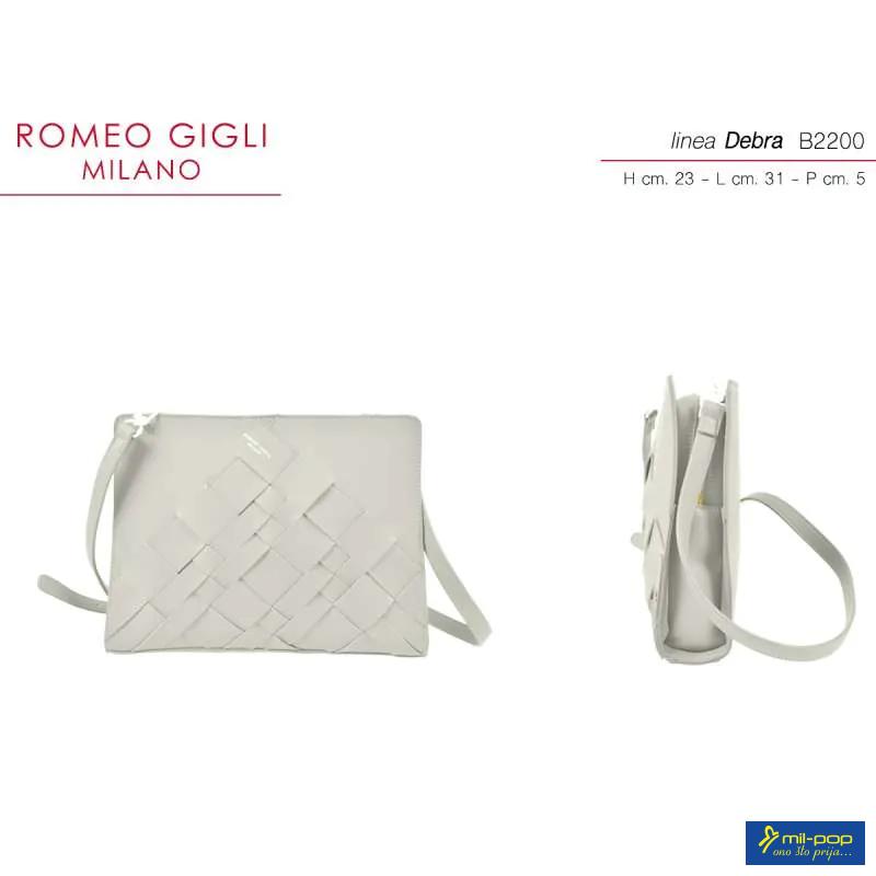 TORBA Z. DEBRA OFF WHITE RG MILANO