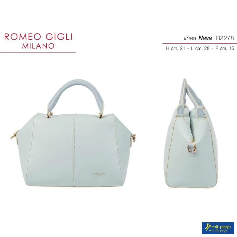 TORBA NEVA POLVERE DONNA ROMEO GIGLI MILANO