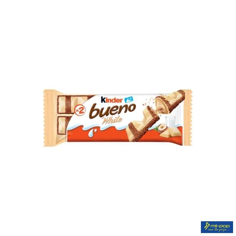 VALF KINDER BUENO WHITE 82X30 39G 