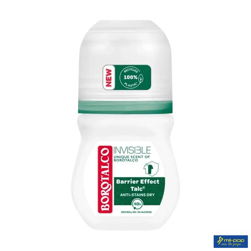 BOROTALCO ROLL-ON INVISIBLE ORIGINAL 50ML WOMEN