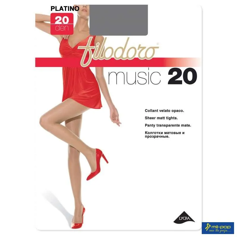 ČARAPE FILODORO MUSIC 20 A.F110648 UNIHOPKE