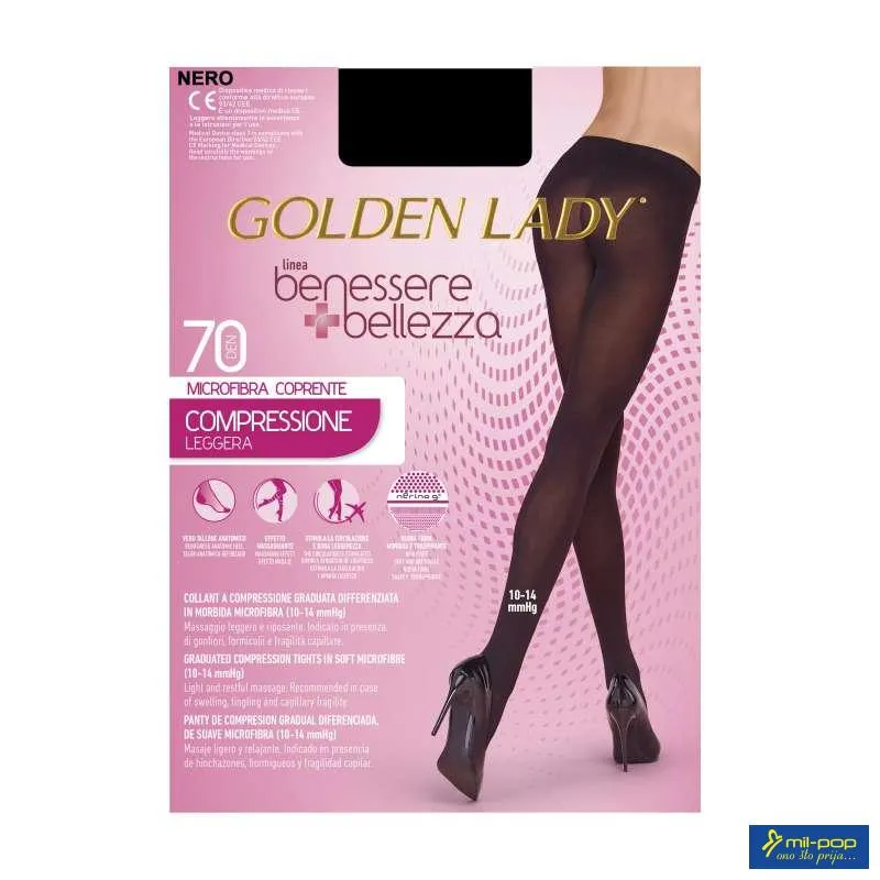 ČARAPE GOLDEN LADY BENESSERE&BELEZZA G115269 UNIHOPKE 70DEN 