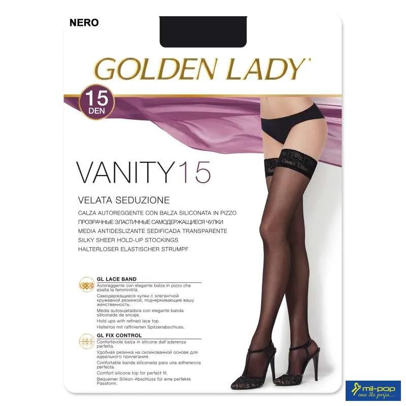 ČARAPE GOLDEN LADY HALTER 80N VANITY 15 DEN
