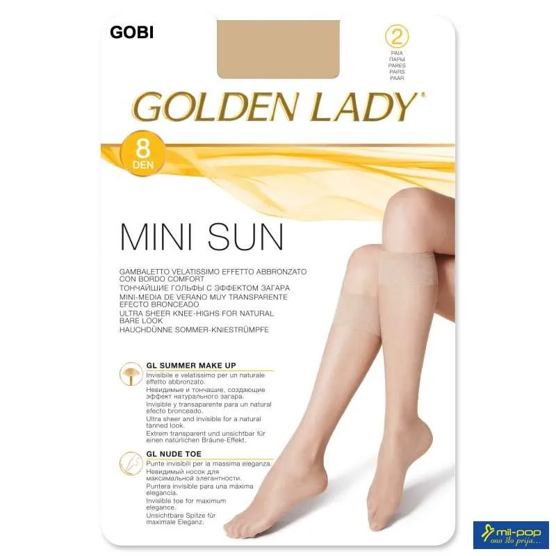 ČARAPE GL DOKOLJENICE MINI SUN 1S 8D