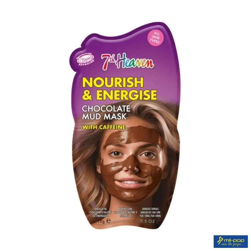 MJ MASKA ZA LICE NOURISH ENERGISE CHOCOLATE MUD 15G 