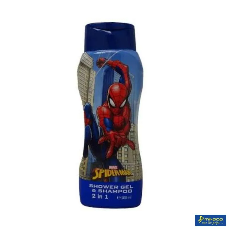 GEL ZA TUŠIRANJE SPIDERMAN + SAMPON 500ML. 