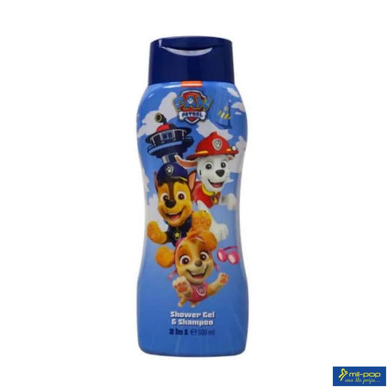 GEL ZA TUŠIRANJE PAW PATROL + SAMPON 500ML. 