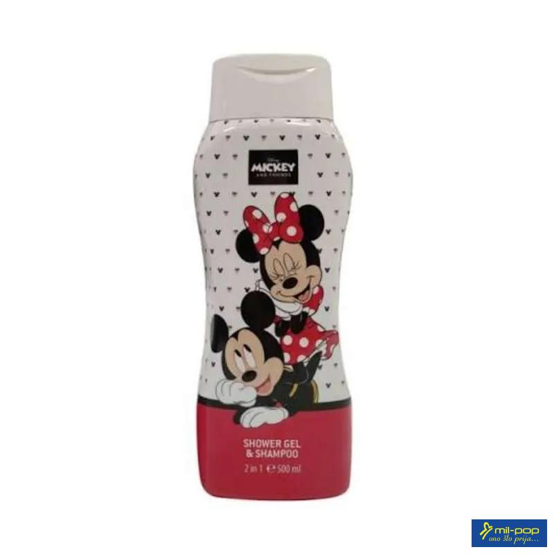 GEL ZA TUŠIRANJE MICKEY&MINNIE + SAMPON 500ML. 