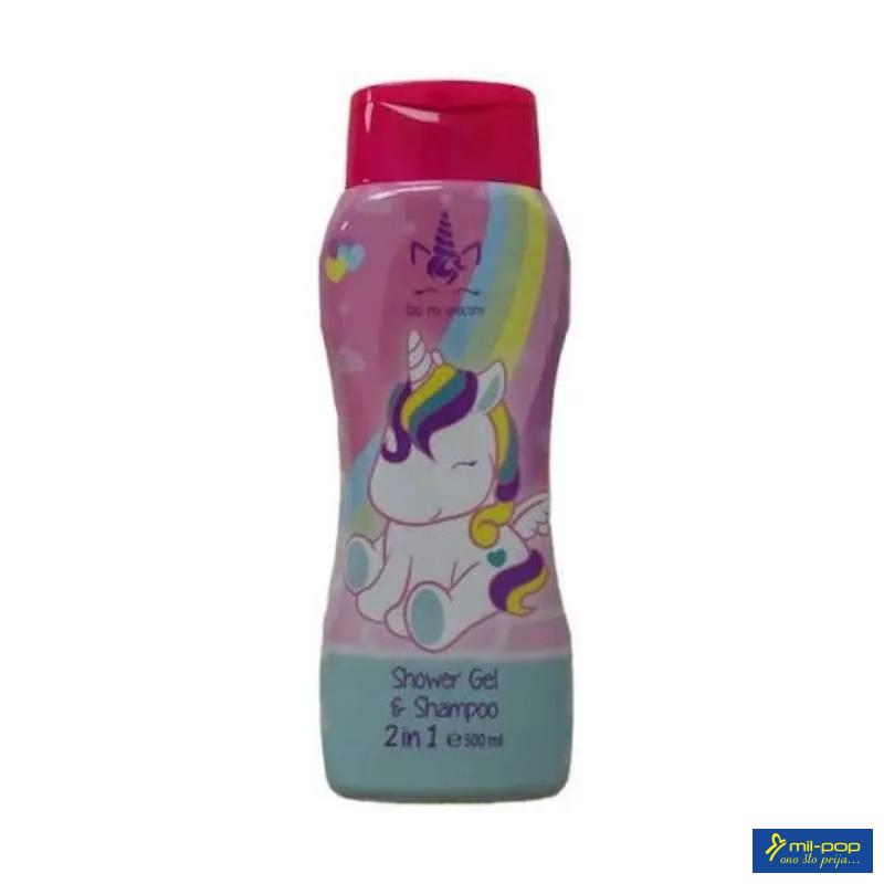 GEL ZA TUŠIRANJE UNICORN + SAMPON 500ML. 