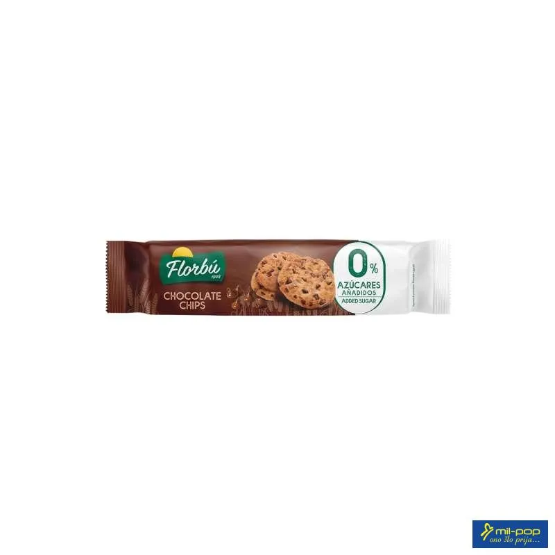 FLORBU KEKS SA KOMADIĆIMA ČOKOLADE 120G 