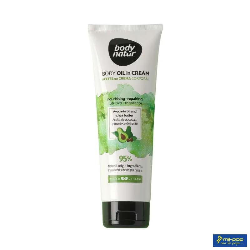 BODY NATUR MLIJEKO ZA TIJELO AVOCADO OIL AND SHEA BUTTER 200ML
