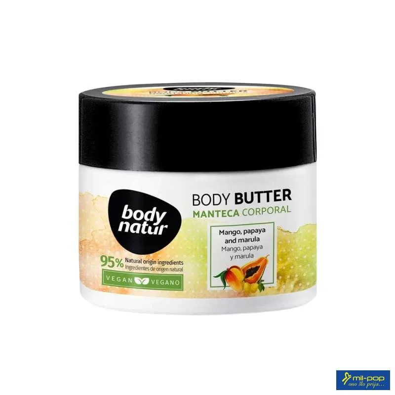 BODY NATUR MLIJEKO ZA TIJELO MANGO, PAPAYA AND MARULA 300ML