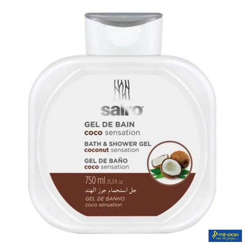 SAIRO GEL ZA TUSIRANJE COCONUT SENSATION 750 ML