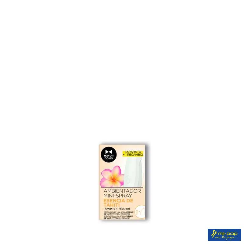 MAYORDOMO OSVJEZIVAC PROSTORA MINI DISPENSER + REFILL TAHITI 12 ml 