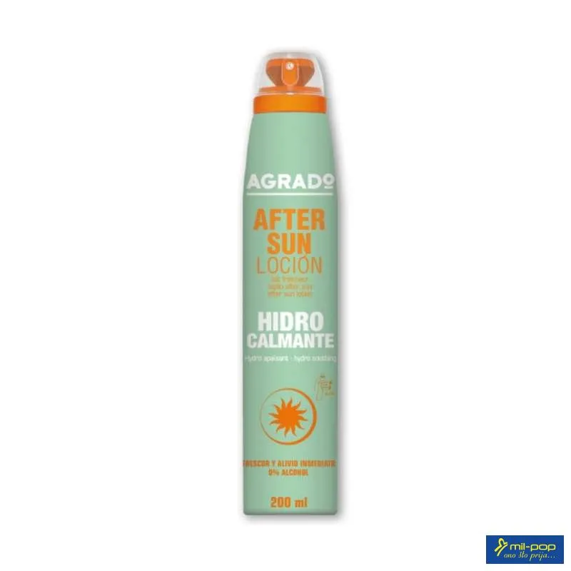 AGRADO KREMA POSLE SUNČANJA 100% ALOE VERA SPREJ 200 ML 